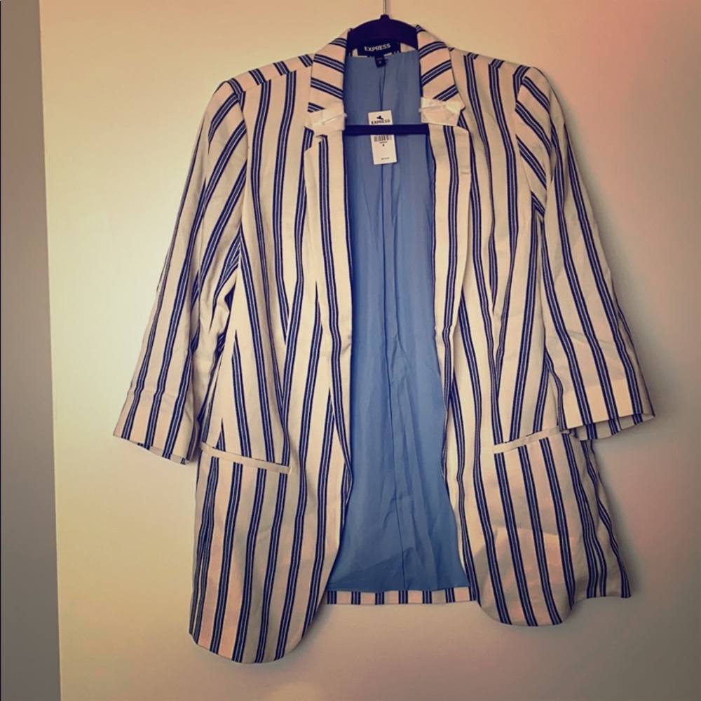 Express Boyfriend Blazer 3/4 Sleeve